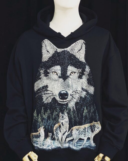 The Wolf Gangster Hoodie. - Image 4