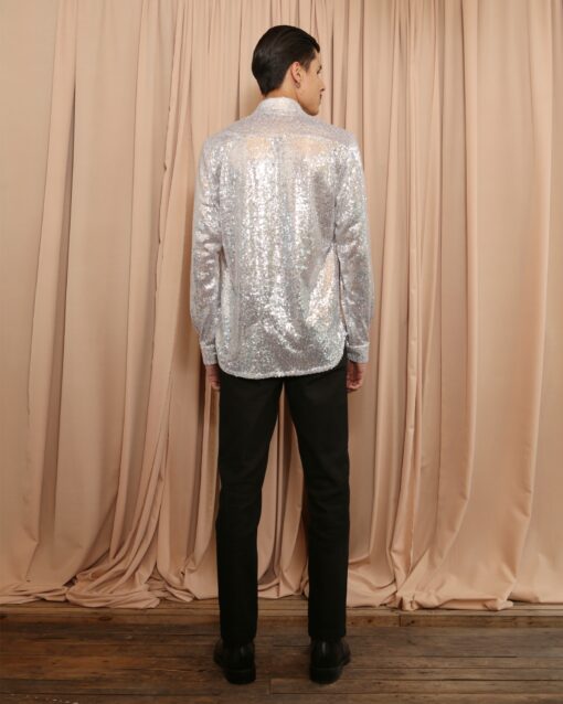 The Glitter Silver Shirt. - Image 4