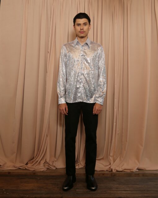 The Glitter Silver Shirt.
