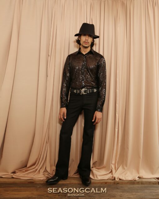 The Glitter Black Shirt. - Image 6