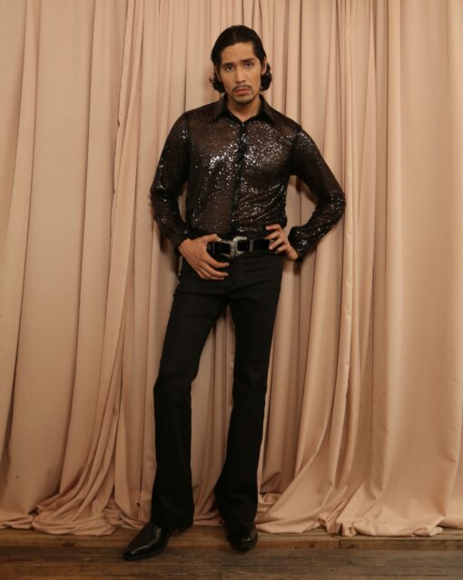 The Glitter Black Shirt. - Image 5