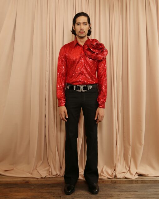 The Glitter Red Shirt.