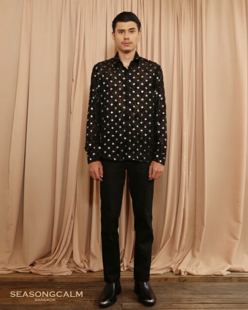 The Porka Dot Em. shirt.